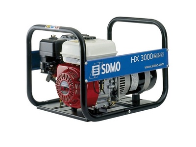 Бензиновый однофазный генератор SDMO HX 3000-S