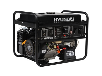 Бензиновая однофазная электростанция Hyundai HHY 5000FE