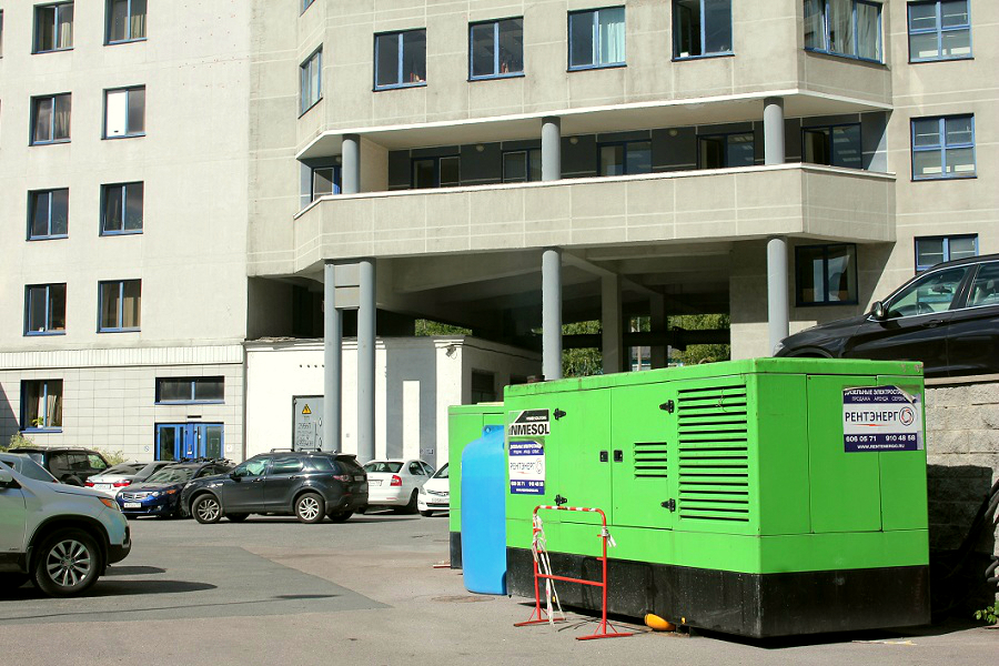 Дизельный генератор для бизнес-центра